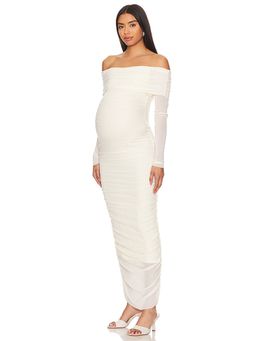 BUMPSUIT - Off The Shoulder Mesh Dress
