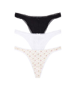 Cou Cou Intimates - The 3 Pack Thong