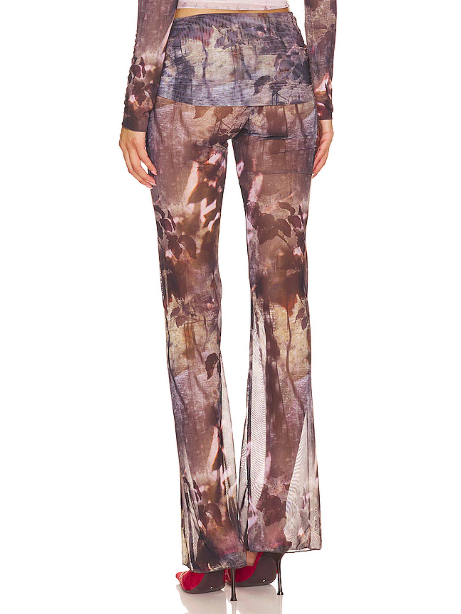 Buy Jaded London Printed Fold Over Trousers Online