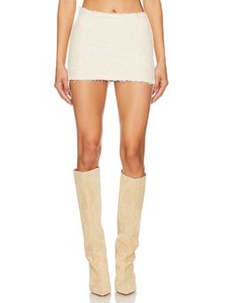 Knorts Knit Denim - Gauze Mini Skirt