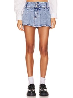 MORE TO COME - Nika Pleated Mini Skirt