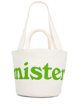 Mister Green - Round Grow Pot Small Tote Bag