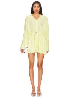 Norma Kamali - x REVOLVE Super Oversized Boyfriend Shirt Mini Dress