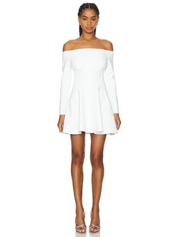 Norma Kamali - Off Shoulder Grace Mini Dress