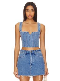 Show Me Your Mumu - Crossroads Corset Top