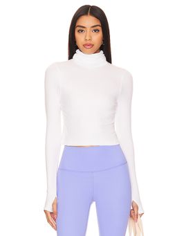 Splits59 - Jackson Rib Cropped Turtleneck Top