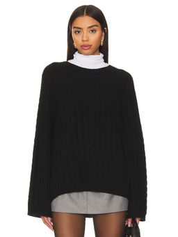 Rue Sophie - Crewneck Cable Sweater