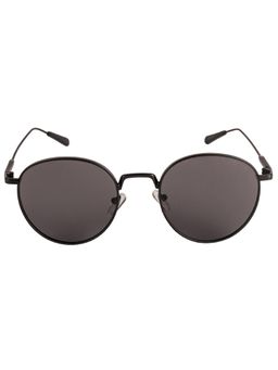 Voyage - Black Round Sunglasses-2038MG3049