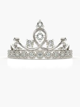 Valanova - Sterling Silver Plated with White Gold and Certified Lab Grown Diamond 0.29Cts