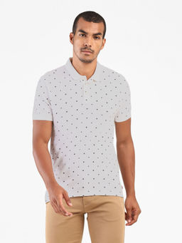 Levi's - Men White Black Polo T-shirt (XL)