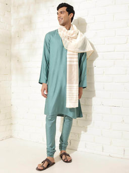 Fabindia - Natural Cotton Silk Blend Maheshwari Stole