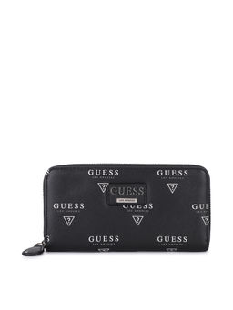 Guess - MEADE SLG MED ZIP AROUND Black Wallet