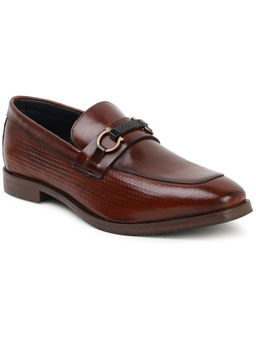 Rare Rabbit - Halton Tan Slip On Shoe Formal Shoes Loafers