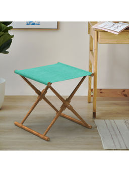 Chumbak - Bistro Foldable Stool Maldivian Teal
