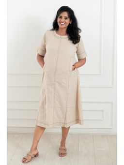 Putchi - Women White Cotton Dress