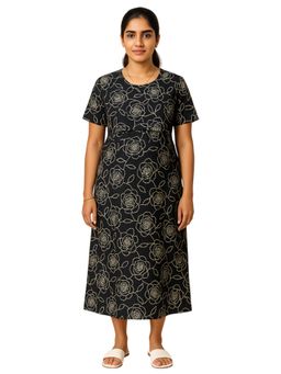 Putchi - Women Black Cotton Dress