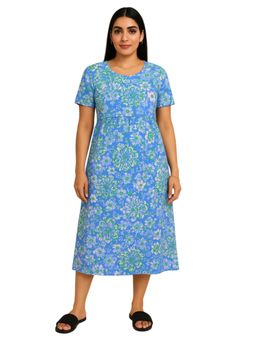 Putchi - Women Blue Cotton Dress