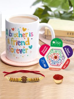Indigifts - Bro is a Friend Forever Mug 320ml, Best Gift for Rakhi
