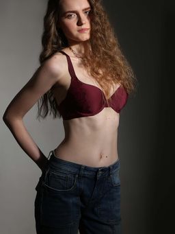 Vero Moda Intimates - Maroon Underwired Padded T-Shirt Bra