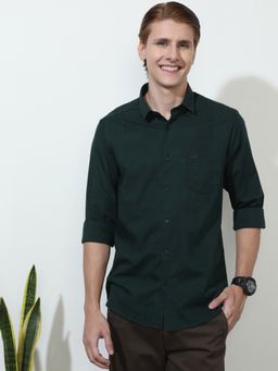 Crocodile - Full Sleeve Shirt Green