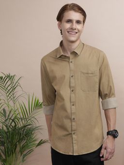 Crocodile - Solid Full Sleeve Shirt