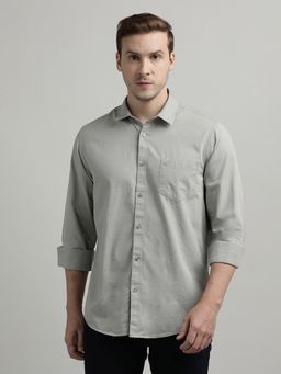 Crocodile - Solid Full Sleeve Shirt