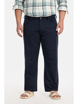 Snitch - Navy Blue Straight Casual Jeans for Men