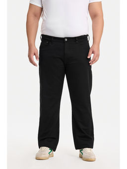 Snitch - Black Straight Casual Jeans for Men