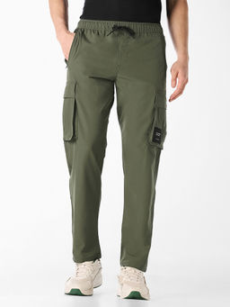Jack & Jones - Men Green Cargo Pocket Pants