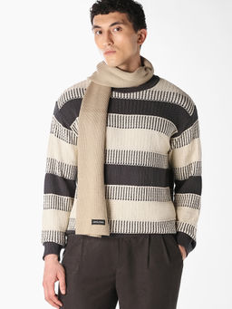 Jack & Jones - Men Knitted Cotton Pullover Sweater