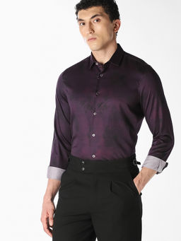 Jack & Jones - Men Printed Slim Fit Casual Shirt