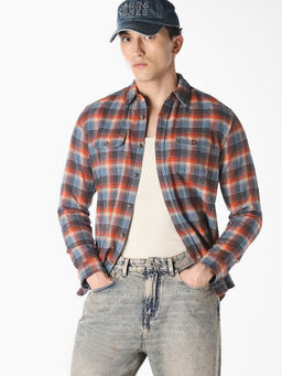 Jack & Jones - Men Flannel Check Shirt