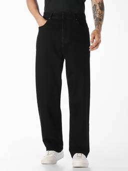 Jack & Jones - Men Black Dario Loose Fit Jeans