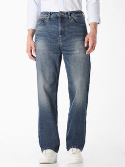 Jack & Jones - Men Blue Loose Fit Jeans