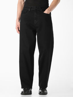 Jack & Jones - Men Black Loose Fit Jeans