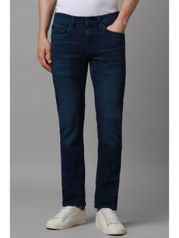 Louis Philippe - Men Navy Light Slim Fit Jeans