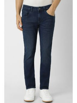 Van Heusen - Men Navy Dark Wash Slim Fit Jeans