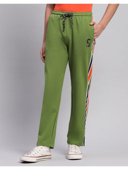 Monte Carlo - Boys Green Solid Trackpant