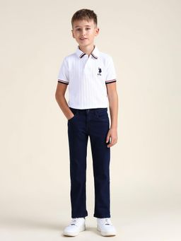 U.S. POLO ASSN. - Navy Blue Relaxed Fit Dark Wash Jeans