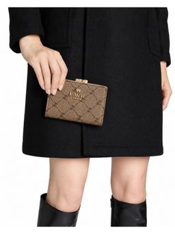 Lavie Paris - Women Mono Romane Frame Wallet - Latte (S)