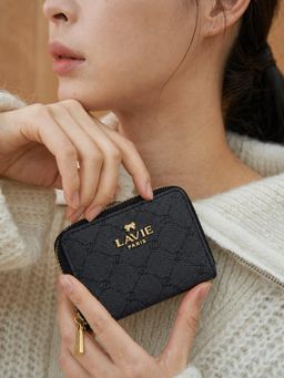 Lavie Paris - Women Mono Bracia Card Wallet - Charcoal (S)