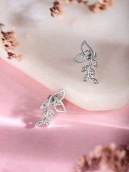 Zavya - Sashay Away in Silver 925 Silver Stud Earrings
