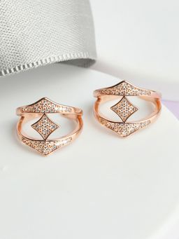 Zavya - Newly Wed Rose Gold 925 Silver Toe Ring