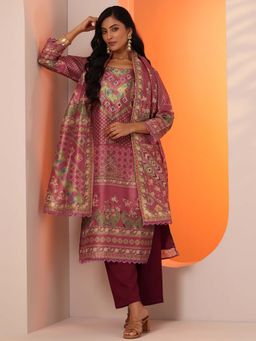 Libas - Pink Kurta and Trouser with Dupatta