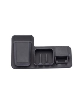 Voncasa - Toiletery Wall Organizer Black
