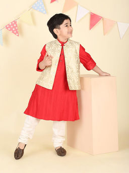 Fabindia - Natural Viscose Blend Printed Jacket