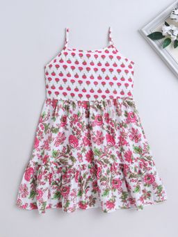 The Magic Wand - Pink Floral Dress