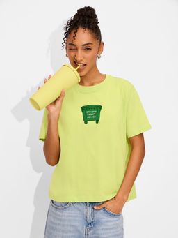 The Souled Store - Originals Trash Opinion Women Oversized T-Shirts