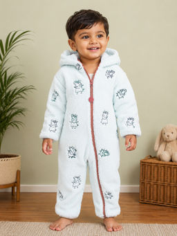 Mi Arcus - Embroidery Design Hooded Sleepsuit