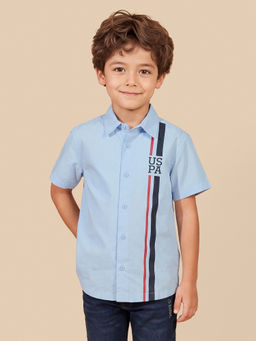 U.S. POLO ASSN. - Kids Boys Solid Regular Fit Shirt